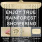 High Pressure Rain Shower Head: Upgrade Shower Heads with Handheld Spray Combo with Fixed Showerhead and 10 Sprays Handheld Shower Head, Detachable Shower head Built-in Power Jets