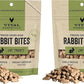 Vital Essentials Freeze Dried Raw Cat Treats, Rabbit Bites, 0.9 oz (Pack of 2)