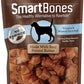 SmartBones Mini Bones With Real Peanut Butter 56 Count, Rawhide-Free Chews For Dogs