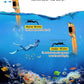 Greatever Dry Snorkel Set,Panoramic Wide View,Anti-Fog Scuba Diving Mask,Professional Snorkeling Gear