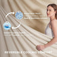 Bedsure Summer Cooling Blanket King Size for Hot Sleepers with Sports Mesh Design, Arc-Chill Q-Max 0.4 Lightweight Breathable Ice Cold Blanket for Night Sweats, 108 x 90 Inches, Mesh Beige