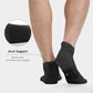 BAMBOO COOL Men's Ankle Socks Athletic Cushioned Moisture Wicking, Running Socks Arch Support Breathable, Heel Tab 8 Pack