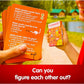 SUSSED The Wacky ‘What Would You Do’ Travel Card Game - Social Fun for Kids and Teens - Easy Game for Families & Road Trips - Ages 7+ - Orange Pack