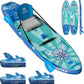 Journey 11'6" / 11'×34" / 11'×35" Extra Wide Paddle Board, One-Stop Premium SUP Board Accessories, Tailored Fins, Stable Inflatable Stand Up Paddle Boards for Youth/Adults of All Skill Levels