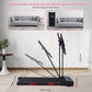 Foldable Folding Walking Pads Treadmills for Home with Handles, 3.5HP Electric Walking Pad Treadmill with Handle Bar, 0.6-10MPH Compact Portable Home Small Treadmills for Small Spaces, 400LBS