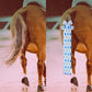 6 Pcs Horse Tail Bag Breathable Guard 22" Slip on Horse Care Tail Wrap 2 Strand Closure Straps Grooming Supplies to Keep from Dirt Breakage Rubbing 6 Designs(Aesthetic Style)