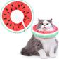 Cat Cone Collar Soft, Waterproof Cat Recovery Collar for Wound Healing Cute Cat Donut Adjustable Cat Cones to Stop Licking Comfortable Neck Elizabethan Collars for Cats Kittens After Surgery