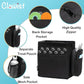 Dog Travel Bag - Airline Approved, 2 Food Containers, 2 Bowls, Treat Pouch & Accessories