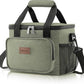 Lifewit Medium Lunch Bag Insulated Lunch Box Soft Cooler Cooling Tote for Adult Men Women, Dark Green 12-Can (9L)