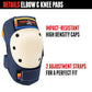Triple Eight Saver Series 3-Pack Pad Set– Ideal for Skateboarding, In-line Skating, Roller Skating, and Biking