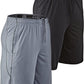 DEVOPS Men's 2-Pack Loose-Fit 10" Workout Gym Shorts with Pockets