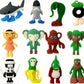 Tralalero Tralala Action Figure, Meme Shark Figures Toys, Collectible Animals Figurine Doll Gifts for Fans (12PCS)