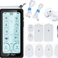 Dr. Boyd's "Advanced X" Touchscreen TENS & EMS Unit -32 Modes, 8 Settings, Large Back-Lit Touchscreen Display, Dual Channel, Re-Chargeable Battery, Automatic Timer, 5 Pairs of Pads, Storage Bag