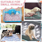 4 Pcs Waterproof Guinea Pig Blankets Washable Small Animal Fleece Bedding Absorbent Guinea Pig Cage Liners Reusable Pet Pee Pad Sleep Mat Pad Cover for Hamster Ferret (Bear Pattern,24 x 16 Inch)