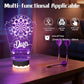 Light Up Dart Holder, 16 Colors Changing Lights Acrylic Dart Holder Stand with Remote Control, Birthday Christmas Gifts for Men Player or Darts Enthusiasts