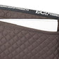 ECP Equine Comfort Products Thermoregulating Western Saddle Pad, Machine Washable Contoured Fit, Water Absorbing, Therapeutic, Shock Absorbing with Adjustable Memory Foam Shims