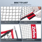 ZELUS Baseball Net 7 ft x7 ft, Softball Hitting & Pitching with Carry Bag, Ground Stakes, Portable Backstop & Bow Frame, Training Equipment for All Ages