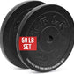 TELK – Adjustable Dumbbell Set – Home Gym Weight Set with Baked Enamel Cast Iron Plates – Space-Saving Free Weights for Strength Training