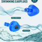 Hearprotek [2 Pairs] Swimmer Ear Plugs,Custom-fit Water Protection Adult Swimming earplugs for Swimmers Pool Shower Bathing and Other Water Sports