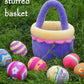 8 Piece Plush Stuffed Playset Toys with 7 Eggs, 1 Furry Bag, Soft Basket Set Sensory Toys for Girls Kids Ages 3+, Birthday Christmas Valentines Easter Party Favors Gifts