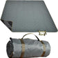 Waterproof Picnic Blanket 80 * 80 in Portable with Carry Strap for Beach Mat or Family Outdoor Camping Party, Park Blanket for Grass Park, Hiking, Travel