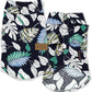 Parisian Pet Palm Leaves Dog Shirt - 100%Cotton Summer Clothes - Stylish Beach Outfit - Hook and Loop Closure - Machine Washable - Small Dogs