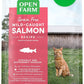 Open Farm, Grain Free Dry Cat Food, High-Protein Kibble for a Complete & Balanced Diet, Non-GMO Fruits & Vegetables, Prebiotic Fibers to Support Digestion, Wild-Caught Salmon Recipe, 8lb Bag