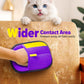 2025 Thickened Electrostatic Pet Hair Removal Gloves (2 Pcs) - Reusable Strong Grooming Gloves for Cats & Dogs, Hair Remover for Couch, Furniture, Carpet, Car Seats & Clothing (Purple)