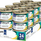 Solid Gold Wet Cat Food Shreds in Gravy - Healthy Canned Cat Food Made w/Real Tuna, Sardine, Vitamins, Minerals & Taurine - Grain Free & Gluten Free Canned Meals for Cats & Kittens - 24ct/3oz Can