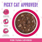 Weruva B.F.F. OMG - Best Feline Friend Oh My Gravy!, Tuna & Duck Dilly Dally with Tuna & Duck, 5.5oz Can (Pack of 8)