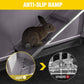 Aivituvin Rabbit Hutch Indoor, Bunny Cage with Wheels, 2-Story Design, 2 Deep Trays, Anti Slip Ramp, Ideal for Small Animals - Grey