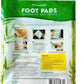 Ginger Foot Pads for Pain Relief: 120-Pack Natural Bamboo Vinegar Bamboo Charcoal Wormwood Lavender Ingredients Foot Patches - Comfort for Stress Relief Relaxation - Ideal for Adults Elderly