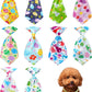 PET SHOW 10 Pack Easter Small Dog Ties Neckties for Doggies Cats Adjustable Holiday Grooming Accessories Neck Ties Bowties Girl Boy Pets Festival Costumes Puppy Wedding Party Gift Favor