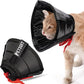 Cat Cone Collar - Soft Adjustable Cat Elizabethan Healing Collar – Lightweight Wound‑Protection Neck Cone for Licking/Biting Prevention, Fits Neck 6.5″–10.5″, Ideal Post‑Surgery & Injury Care