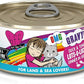 Weruva B.F.F. OMG - Best Feline Friend Oh My Gravy!, Lots-O-Luck! with Duck & Tuna in Gravy Cat Food, 5.5oz Can (Pack of 8)