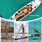 Inflatable Stand Up Paddle Board 10‘x30‘‘- Ultra-Light SUP with Backpack, Pump, Paddle, Coil Leash, 3 Fins, Repair Kit, Stable Design, Non-Slip EVA Deck for Adults & Youth