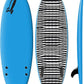 Rock-It 4'10" CHUB Soft Top Surfboard - Kids & Mini, Easy to Paddle & Maneuverable for Beginners