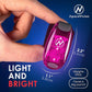 LED Safety Light (2 Pack) - Clip On Strobe/Running Lights for Runners, Dog, Bike, Walking, Boat, Kayak, Stroller and More - High Visibility Accessories for Your Reflective Gear, Bicycle