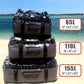 UNPLUG Ultimate Adventure Bag | 1680D Heavy Duty Waterproof Bag | Large Travel Duffle Bag which can be Used for Camping, Motorcycling, Boating, or Hunting