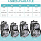 icolor Water Bottle Carrier Bag with Strap 25/32/40 oz Crossbody Bottle Holder with Phone Pocket Sling Sleeve Insulated Neoprene Water Bottle Pouch for Walking Travelling