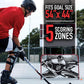 Franklin Sports NHL Street Hockey Goalie Shooting Target - Shooter Tutor Hockey Goal Practice Target - Street Hockey Net Goalie Target - Easy Attach Targe
