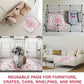 Washable Pee Pads for Dogs - Super Absorbent Reusable Puppy Training Pads - 100% Waterproof, Leak-Proof & Non-Slip Whelping Pads for Pet Housebreaking