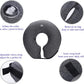 Katoggy Inflatable Dog Cone Collar for Small Medium Large Dogs and Cats, Soft Adjustable Blow up Donut E-Collar for Post-Surgery Recovery