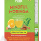 Moringa and Dandelion Tea – With Orange, Cinnamon, Strawberry, and Safflower Petals – Gluten-Free, Vegan, Kosher – Caffeine-Free, Healthy Energy Drink – Herbal Blend for Focus & Wellness (25 Tea Bags)
