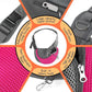 YUDODO Pet Sling Carrier for Small Dogs & Cats – Hands-Free Puppy Carrier with Safety Hook, Large Zipper Pocket, Soft Breathable Mesh, Adjustable Strap & Reflective Strip (Pink 1.0 M)