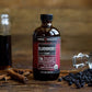 Herbal Revolution Elderberry Tonic - Certified Organic Non-GMO Apple Cider Vinegar Infused with Cinnamon Bark, Raw Honey, Ginger & More - Made Using Regenerative Farming Practices - 8 Oz