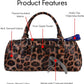 Wine Clutch Bag (Thermal Insulated) Trendy Women's Carry Tote | Holds Red & White 750mL Bottles | Trendy Fashion | Incl. Portable Waiter-Style Corkscrew