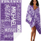 JML Personalized Beach Towel with Name, Custom Beach Towel with Name, Customized Microfiber Pool Towel, Quick Dry & Absorbent Swim Towel for Adult,Anniversary, Birthday, Summer Holiday,Vacation