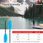 Abahub Kayak Paddle, 90.5 Inches Kayaking Oars for Boating, Canoeing with Free Paddle Leash, Aluminum Alloy Shaft Black/Blue/Green/Orange/Yellow Plastic Blades
