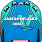 Airhead G-Force Inflatable Towable Tube | 2-4 Rider Models | Dual Tow Points | Full Nylon Cover | Kwik-Connect | Patented Speed Valve | Boat Tubes and Towables